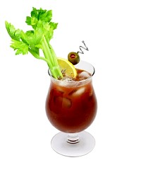 Alkoholické koktejly - Bloody Mary - Krvavá Marie Alkoholické koktejly - Bloody Mary - Krvavá Marie