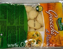 Gnocchi - noky - s omáčkou z nivy