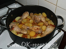 Husarská kuřecí stehýnka + foto postup