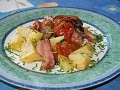 Kuřecí stehýnka na oravské slanině