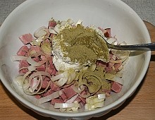 Zapékaný lilek (baklažán) s uzeným masem