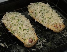 Zapékaný lilek (baklažán) s uzeným masem