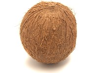 Ovocný salát s bílým rumem - v koksovém ořechu Ovocný salát s bílým rumem - v koksovém ořechu