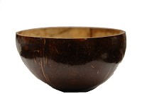 Ovocný salát s bílým rumem - v koksovém ořechu Ovocný salát s bílým rumem - v koksovém ořechu