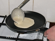 Palačinky s rumem + foto postup
