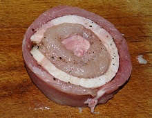 Pikantní masový terčík