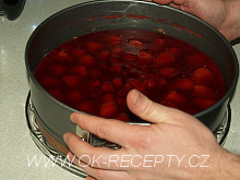 Piškotový dort - dort z piškotů - nepečený + foto postup