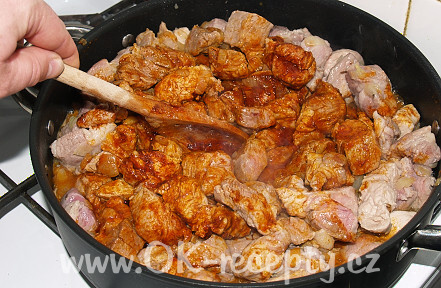 Segedinský guláš - lahůdkový + foto postup
