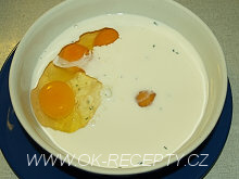 Špagetový dort - zápekané špagety s kuřecím masem + foto postup