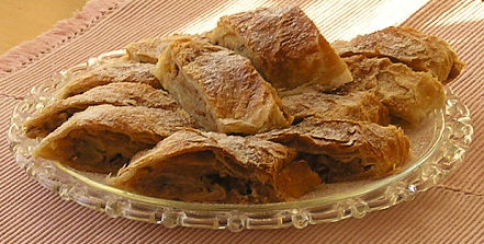 Domácí jablkový štrůdl - jablečný závin + foto postup