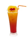 Alkoholické koktejly - Tequila Sunrise