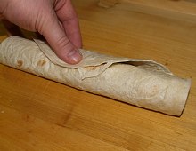 Tortilla s pikantním mletým hovězím masem