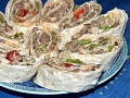 Tortilla s pikantním mletým hovězím masem
