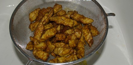 Vepřové kari nudličky