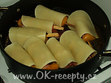 Zapékané vepřové špízy se sýrem + foto postup