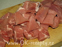 Zapékané vepřové špízy se sýrem + foto postup